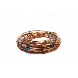 KOMPLET PRZEWODÓW HAMULCOWYCH RENAULT CLIO I + ELASTYCZNE