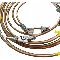 HONDA CIVIC EJ9 EK3 EK1 komplet przewodów hamulcowych ABS 96-97 CuNi 9232=6