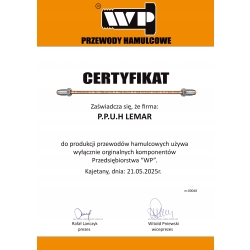 NISSAN PRIMERA P12E przewody hamulcowe komplet 01.2002-2007 1783=6