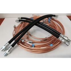 KOMPLET "MAX" PRZEWODÓW HAMULCOWYCH MERCEDES 190 W201 ABS 1982-1993 1582/6