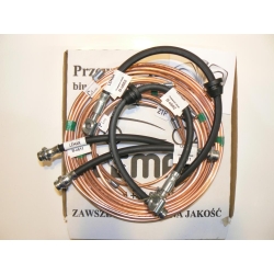 KOMPLET PRZEWODÓW HAMULCOWYCH DAEWOO MATIZ ABS + ELASTYCZNE