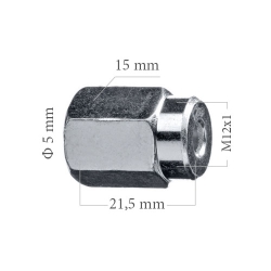 KOŃCÓWKA DO PRZEWODÓW HAMULCOWYCH  M-12*1 (107)