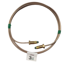 PRZEWÓD HYDRAULICZNY CITROËN C-5 C5 5270QK 5270QF CENTRALNY TYLNY fi-3,5 m10x1,25 MIEDZIONIKIEL CuNi 3/2