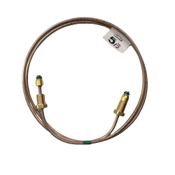 PRZEWÓD HYDRAULICZNY CITROËN C-5 C5 TYLNY LEWY fi-3,5 m10x1,25 MIEDZIONIKIEL CuNi 5/2